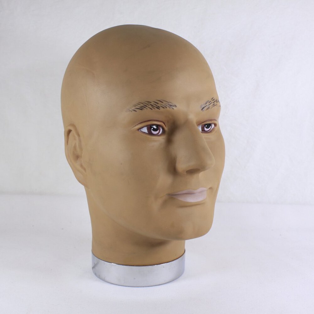 This handsome devil male mannequin head